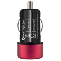 高欣2.1安(FOR IPAD)万能车载充电器G1(玫红)