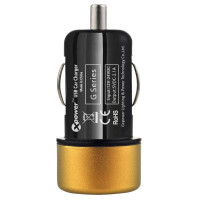 高欣2.1安(FOR IPAD)万能车载充电器G1(鎏金)