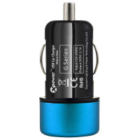 高欣2.1安(FOR IPAD)万能车载充电器G1(炫蓝)