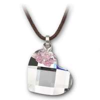 施华洛世奇Swarovski 链坠-纯白的心877253