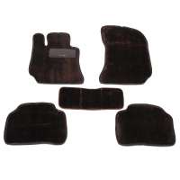 RZM高级绒面汽车脚垫 专车专用 福特 福克斯 棕色