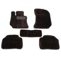 RZM高级绒面汽车脚垫 专车专用 七座车型 四色可选 棕色