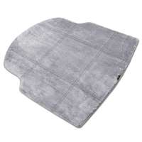 RZM高级绒面汽车后备箱垫\汽车尾箱垫 专车专用四色可选 12款奔驰CLS四门轿跑 灰色