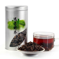 天曦茗茶 远年野乔 云南大叶乔木普洱散茶叶 100g铁罐装