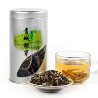 天曦茗茶 青城银芽 云南特产名茶普洱散茶 大叶种青茶 85g铁罐装