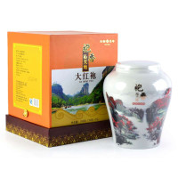 天福茗茶 袍香沁天地 武夷正岩大红袍 闽北乌龙 150g瓷器茶罐