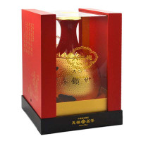 天福茗茶 大红袍乌龙茶 鑫钻世家精品高档礼盒 150g陶瓷罐装