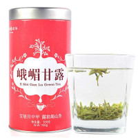 天福茗茶 峨眉甘露 2013年四川特产早春高山绿茶叶 100g圆罐装