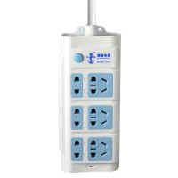 海锚六位带开关电源转换器6米 HM-A16