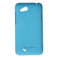 爱易思磨砂手机保护壳HTC T328d蓝色