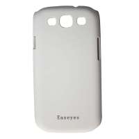 爱易思磨砂手机保护壳三星9300白色
