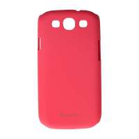 爱易思磨砂手机保护壳三星9300红色