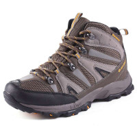 海泰客HI-TEC男款专业防水户外登山鞋高帮徒步鞋22-5B009(橄榄色/39)