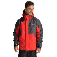 Makino犸凯奴男款两件套抓绒内胆冲锋衣1208(大红色/XL)