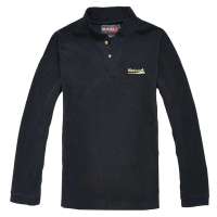 Makino犸凯奴男款套头抓绒衣283(黑色/XXL)