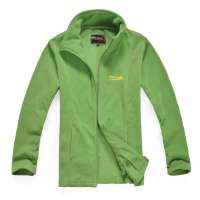 Makino犸凯奴男款开衫长袖抓绒衣284(绿色/L)