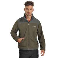 Makino犸凯奴男款保暖抓绒衣285(军绿色/L)