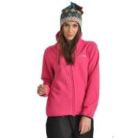 Makino犸凯奴户外女款抓绒衣288(枚红色/XXL)