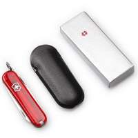 维氏军刀Victorinox典范SD(透明红)