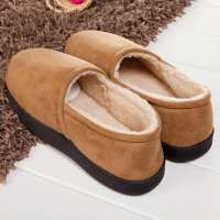 仙履蘭Sundayland秋冬家居男式保暖鞋HW004驼色41