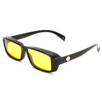 亿超太阳镜墨镜近视偏光太阳镜套镜8801咖啡