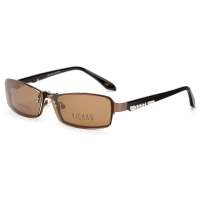 亿超近视偏光太阳镜夹片+近视眼镜架双用镜架1680咖啡