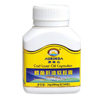 澳琳达 Aurinda鳕鱼肝油软胶囊400mg*60粒