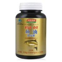 [苏宁自营]汤臣倍健 鱼油软胶囊1000mg/粒×200粒