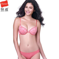 恒适 Hanes魅胸魔术杯系列双色魅影款玫红(70A)MIB003.786.70A-N