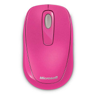 微软 Wireless Mobile Mouse 1000(蜜桃粉)