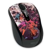 微软无线便携鼠标3500(午夜繁花)