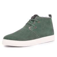 Simier斯米尔正品男鞋保暖靴情侣短靴1019墨玉绿40