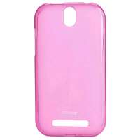 睿量(REMAX)HTC T528T布丁保护套(粉色)送贴膜