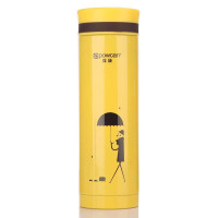 保康360ml高真空保温学士杯黄色BKO-027-036