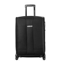 美旅箱包AMERICANTOURISTER经典简约万向轮拉杆箱24寸黑色89Z*09002