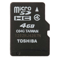 东芝(TOSHIBA) TF存储卡 4G(CLASS4)