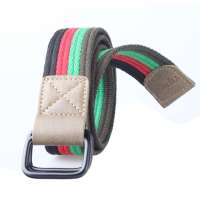 YEDY怡玳多彩缤纷休闲腰带男女通用皮带 A4597黑红绿墨绿