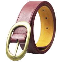 YEDY怡玳 时尚百搭皮带 复古休闲皮带 C4701深红色