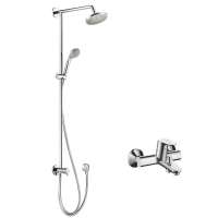 汉斯格雅柯洛玛160革新淋浴管带27208000 带福柯斯E2单把手浴缸龙头31940007