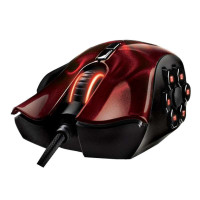 雷蛇(Razer)那伽梵蛇 Naga Hex 游戏鼠标 六芒星红色版