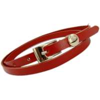 YEDY怡玳时尚女士百搭腰带真皮皮带SA1640 红色