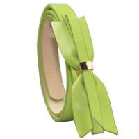 YEDY怡玳时尚女士腰带蝴蝶扣皮带SA4614 绿色