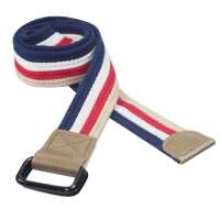 YEDY怡玳多彩缤纷休闲腰带男女通用皮带 A4597蓝白红米