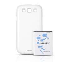 诺希(NOHON)盖世背夹电池三星I9300(白色)