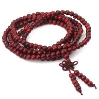 今上珠宝 小叶紫檀佛珠手链216*3mm