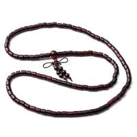 今上珠宝 小叶紫檀佛珠手链108*5mm