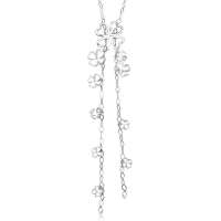 周生生 铂金(Pt950)四叶草项链 45厘米 54285n