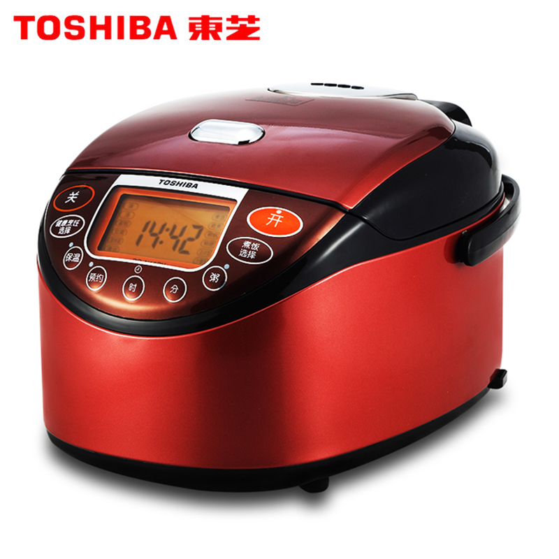 东芝(TOSHIBA) 电饭煲 RC-N15RV(R) 电饭锅4L智能预约日本进口材质电饭煲正品