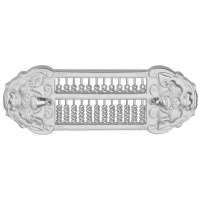 国富黄金貔貅银算盘58g