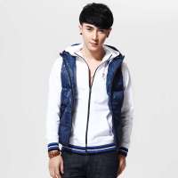 唐狮 男羽绒背心11141111347061204(海军蓝M)